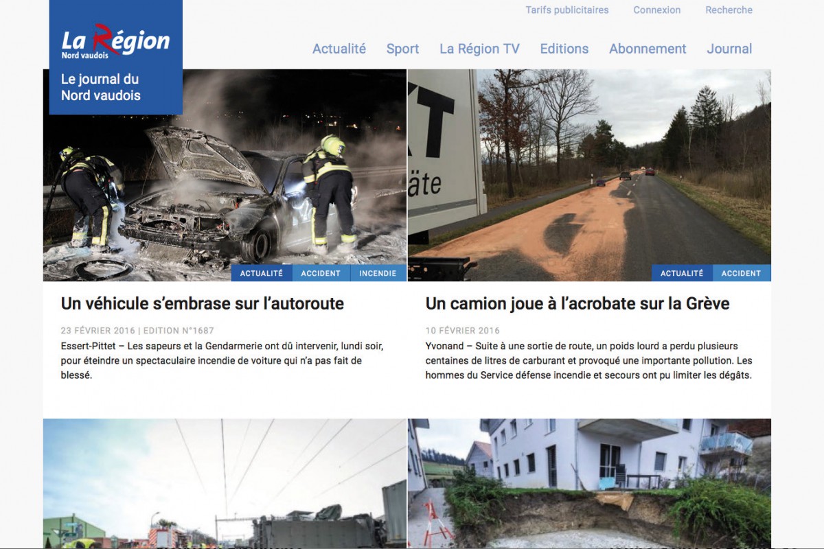 La Région a un nouveau site