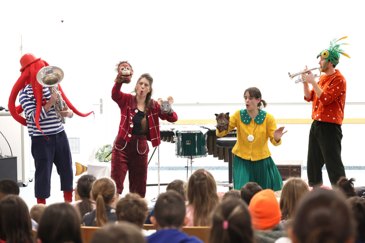 La musique a relié des enfants nord-vaudois et francs-comtois