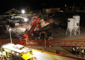 Le 11 juin dernier, il survivait à un grave accident de grue à Saint-Sulpice. © La Côte, Samuel Fromhold