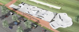 Le projet de skatepark verra peut-être le jour au parc des Rives. DR