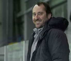 Le sourire de Frédy Bobillier en dit long sur son plaisir de replonger dans le milieu du hockey. © Champi