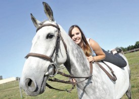 Sarah Gris et Fenil, un duo gagnant! © Michel Duperrex