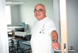 Antonino Casimo, un municipal heureux et soulagé de voir les travaux terminés. ©Carole Alkabes