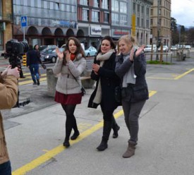 Viviana Rodrigues, Nathalie Chardigny et Maryline Moulin (de g. À d.).