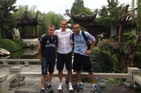 Les trio arbitral a profité de son temps libre pour visiter temples et musées. Mais Alain Heiniger l’assure : ce ne sont pas des vacances qu’il a passées à Nanjing. L’expérience était intense.