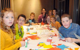 Les Fabricants de Joie ont distrait les enfants.