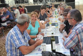 Le match aux cartes, l’ingrédient indispensable d’une fête conviviale. ©Michel Duperrex