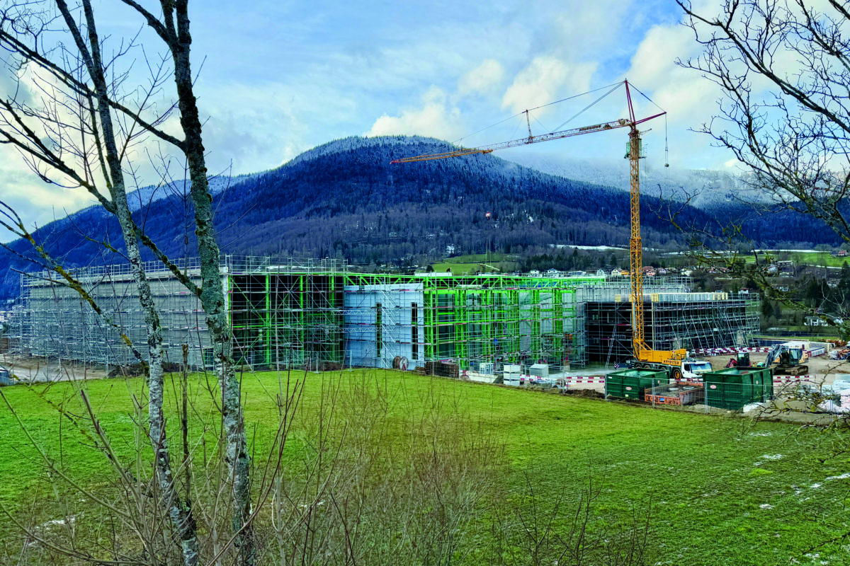 Bâtiment géant pour le leader de l’emballage alimentaire
