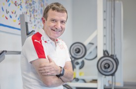 L’ancien médecin-chef du Centre thermal, aujourd’hui établi en Valais, a repris les rênes du staff médical de la sélection nationale de football. ©Simon Gabioud