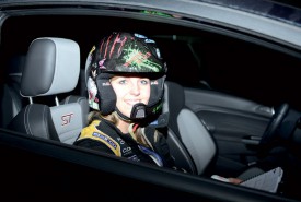 Jessica Bayard est prête pour réaliser un coup au Rallye Monte-Carlo. ©Michel Duvoisin