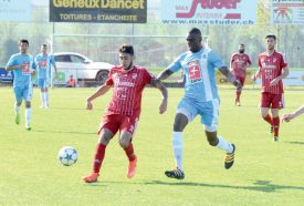 Muamer Zeneli a inscrit le penalty du 1-1, obtenu par l’omniprésent Bourama Ouattara. ©Michel Duvoisin