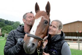 Janick Herren et Vincent Deller, un couple dans le coup. ©Michel Duperrex