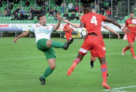 Yverdon Sport se prend les pieds dans le tapis contre Sion II.©Michel Duperrex