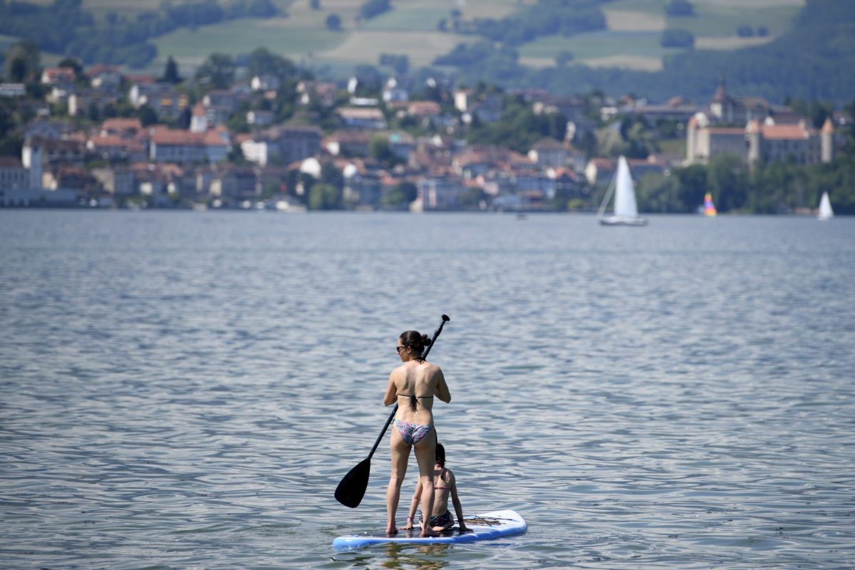 La course à la plage