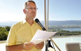 La Fondation Saphir (ici son directeur André Allmendinger) reprend, notamment, l’exploitation de l’EMS de Chamblon. © Duperrex -a