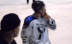 A l’instar de Julien Christinaz, le HC Yverdon a pris une petite gifle mercredi soir.
