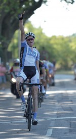 Lars Schnyder, lors de sa victoire en Provence. ©Christophe Martinez/DR