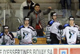 Jiri Rambousek a dirigé son premier match en tant qu’entraîneur principal du HC Yverdon samedi dernier.