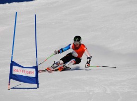 A pas encore 16 ans, Yoan Golay se mesure à des skieurs bien plus aguerris que lui sur le circuit national.