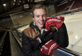 Sous ses mèches blondes se cache un joueur intransigeant. Valentin Pilet est un des défenseurs de Malley et de l’équipe de Suisse M17.