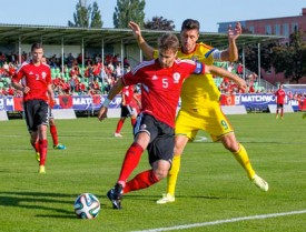 L’idole Lorik Cana aux prises avec Ciprian Marica.