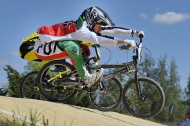 Le régional Romain Tanniger était ravi de disputer une manche européenne sur «sa» piste.