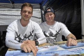 Renaud Blanc avec Yvan Lapraz.