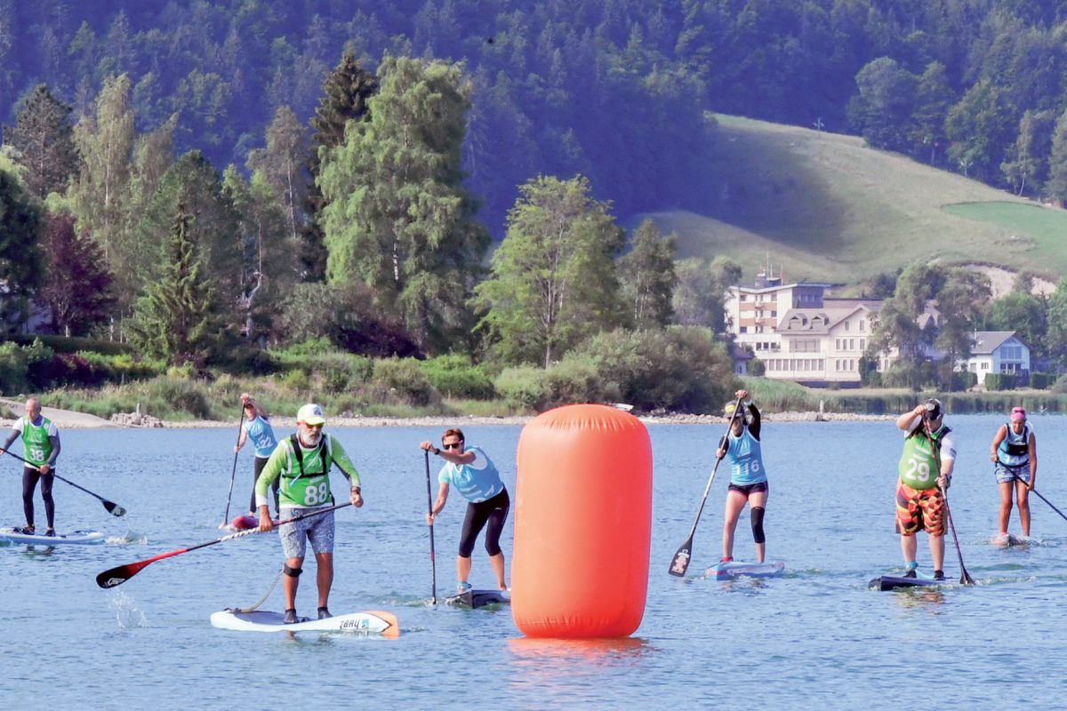 Un duathlon particulier à L’Abbaye