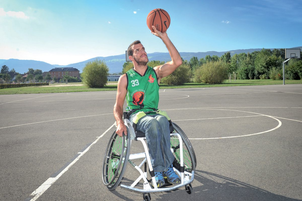 Laurent Jäggi, le basketteur qui espère susciter des vocations