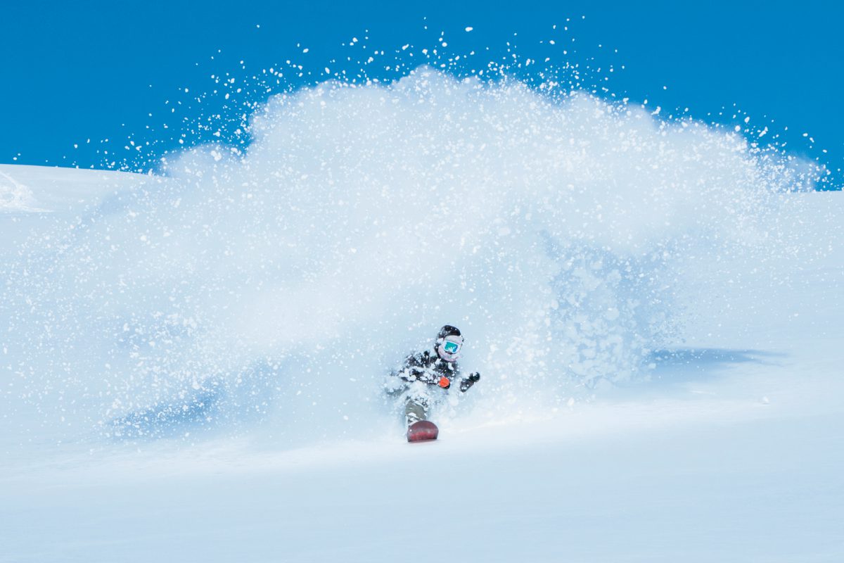 Lucas Baume, snowboarder et influenceur