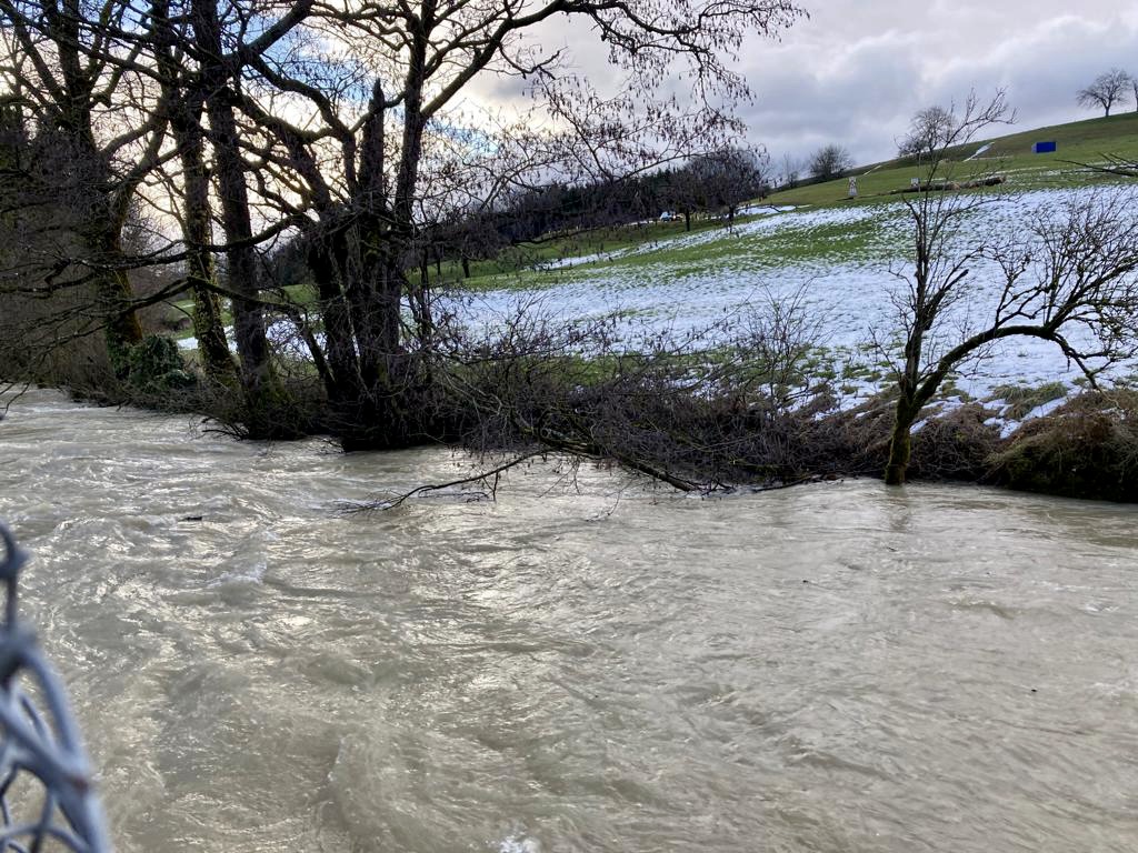 Les eaux menacent sérieusement dans le Nord vaudois