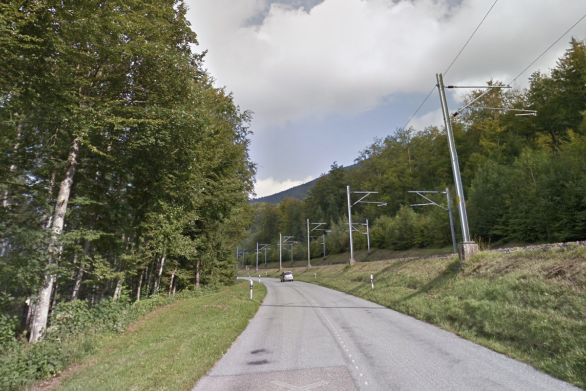 Accident mortel entre Vallorbe et Bretonnière