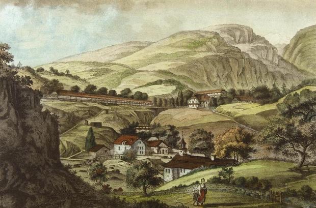 Yverdon et la route du sel