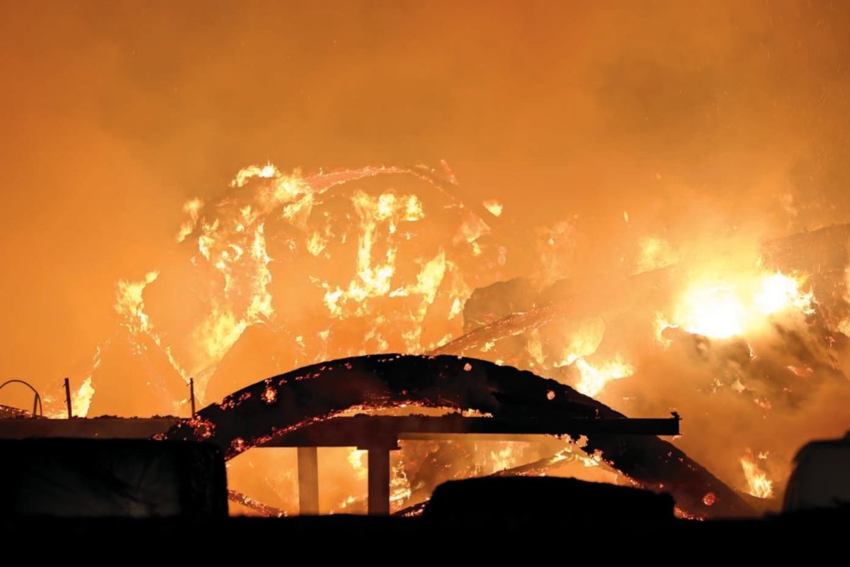 Un brasier impressionnant