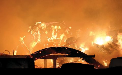 Un brasier impressionnant