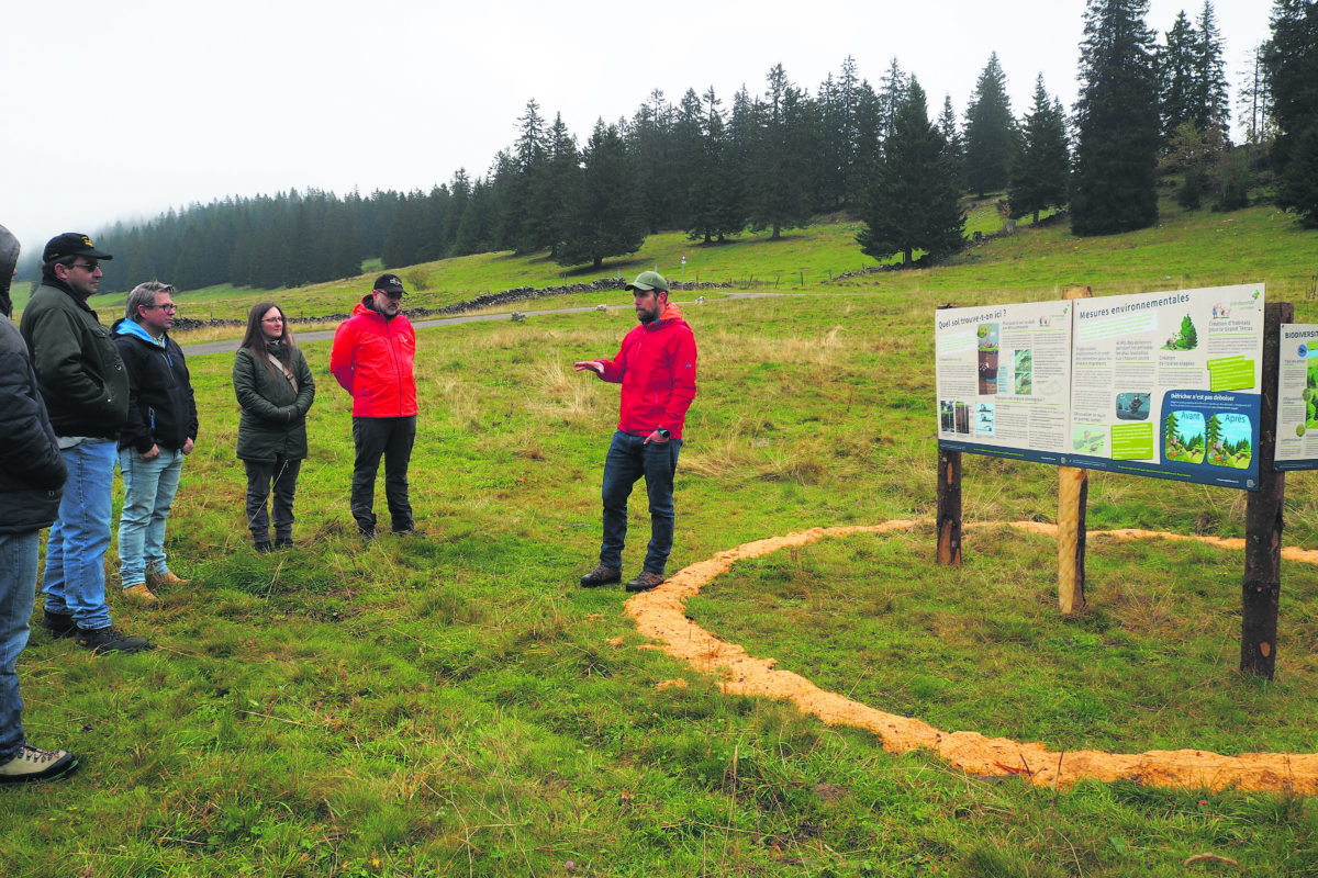 Les éoliennes de La Grandsonnaz en opération séduction