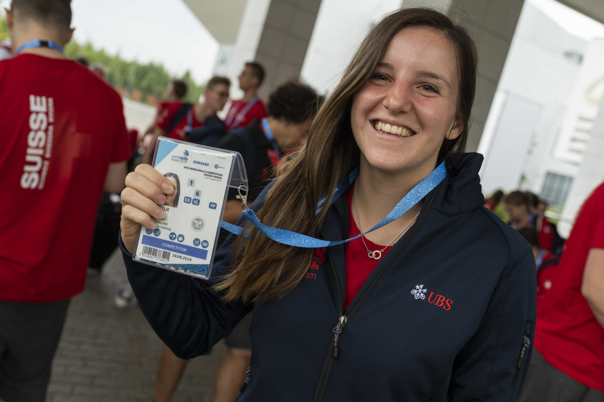 Aurélie Fawer pourrait revenir avec de l’or des WorldSkills