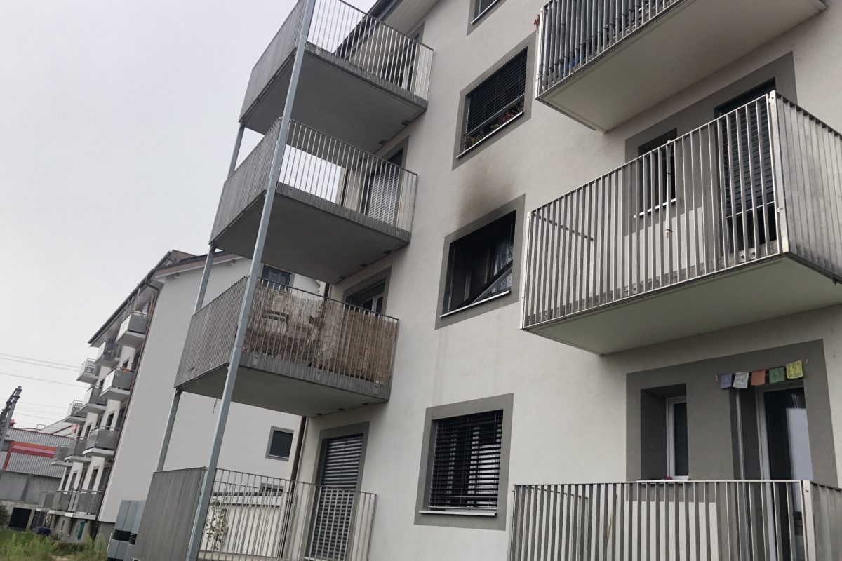 Locataire blessé