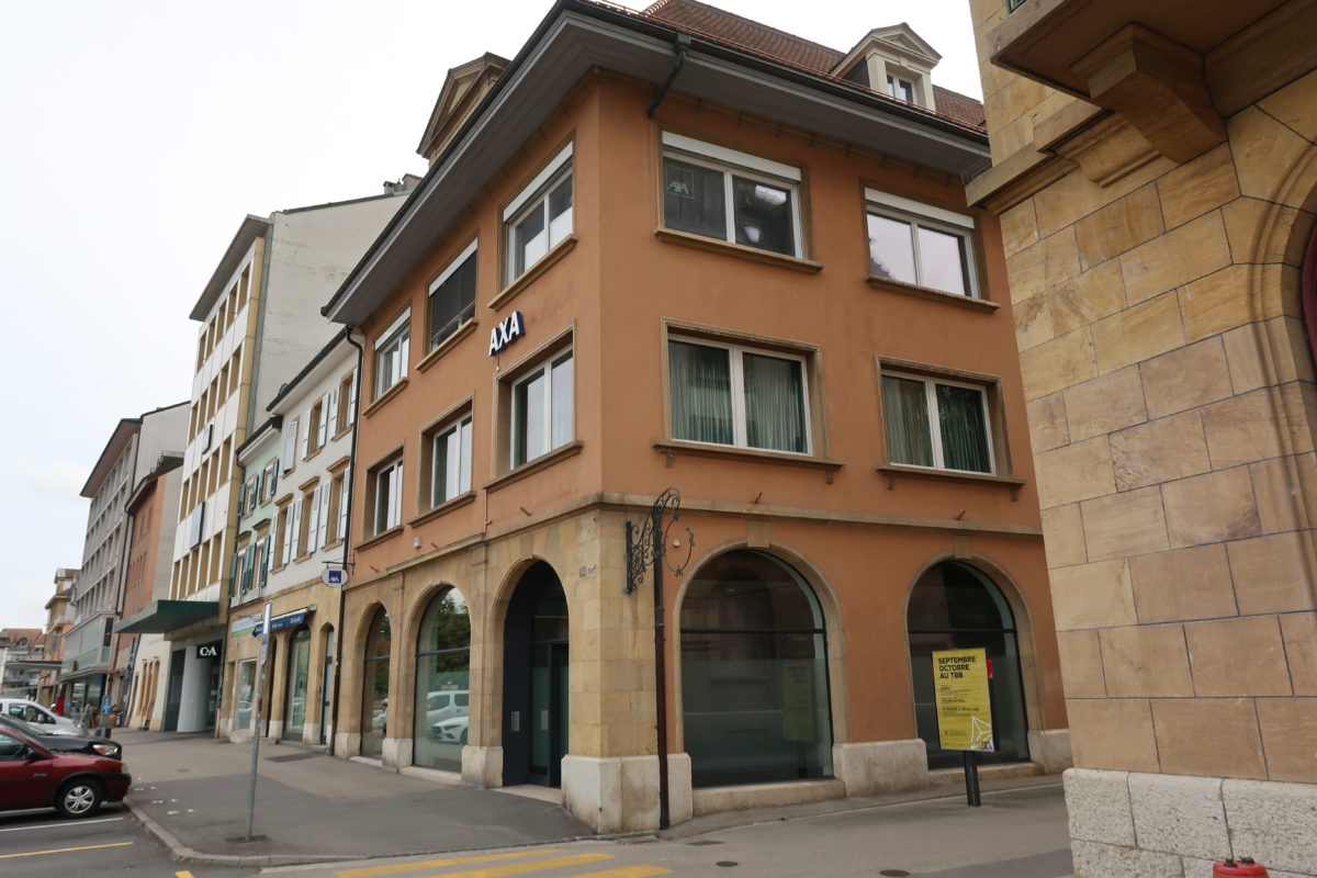 Credit Suisse a rejoint l’UBS place Bel-Air