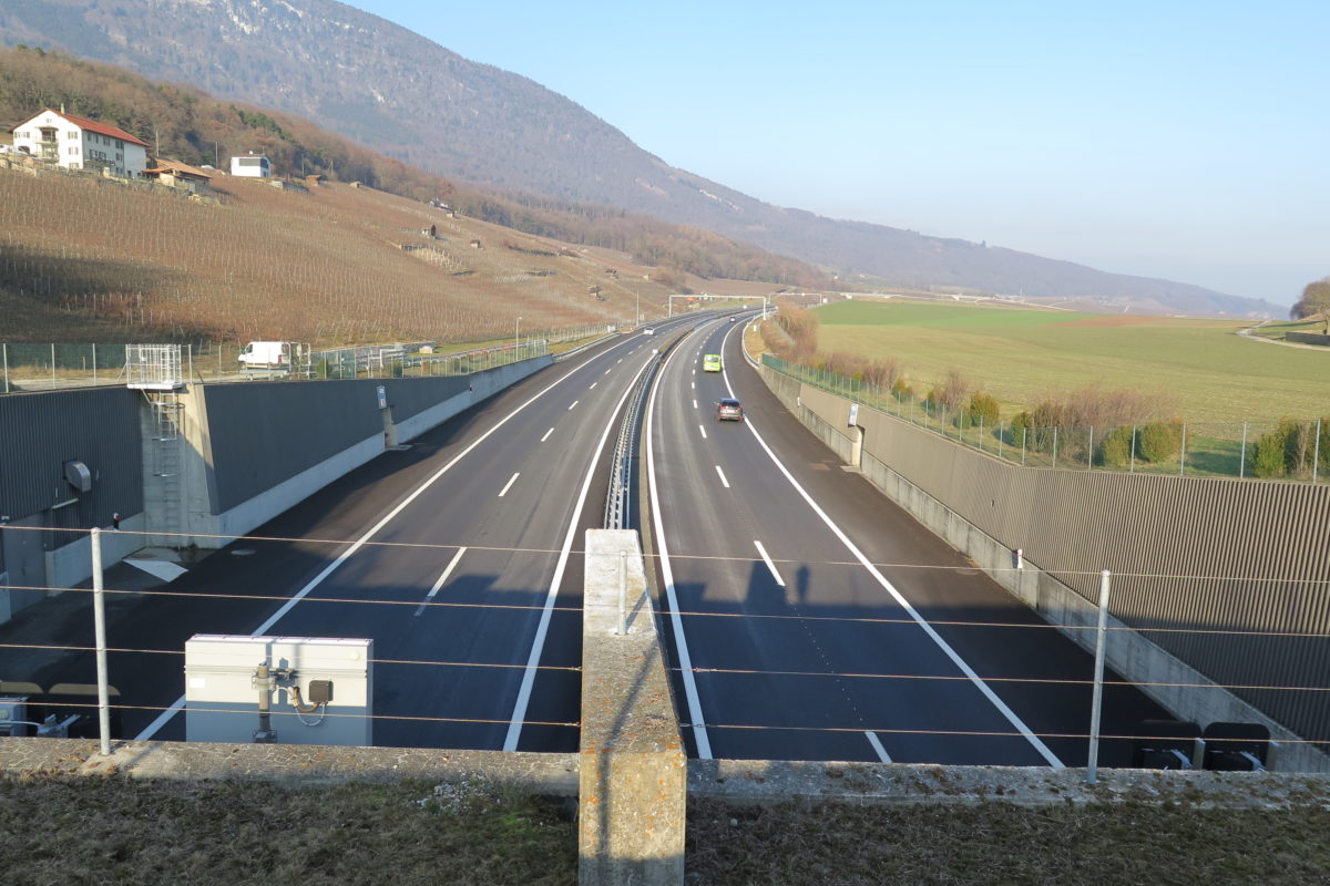 L’A5 fermée la nuit de jeudi à vendredi entre Grandson et Yverdon