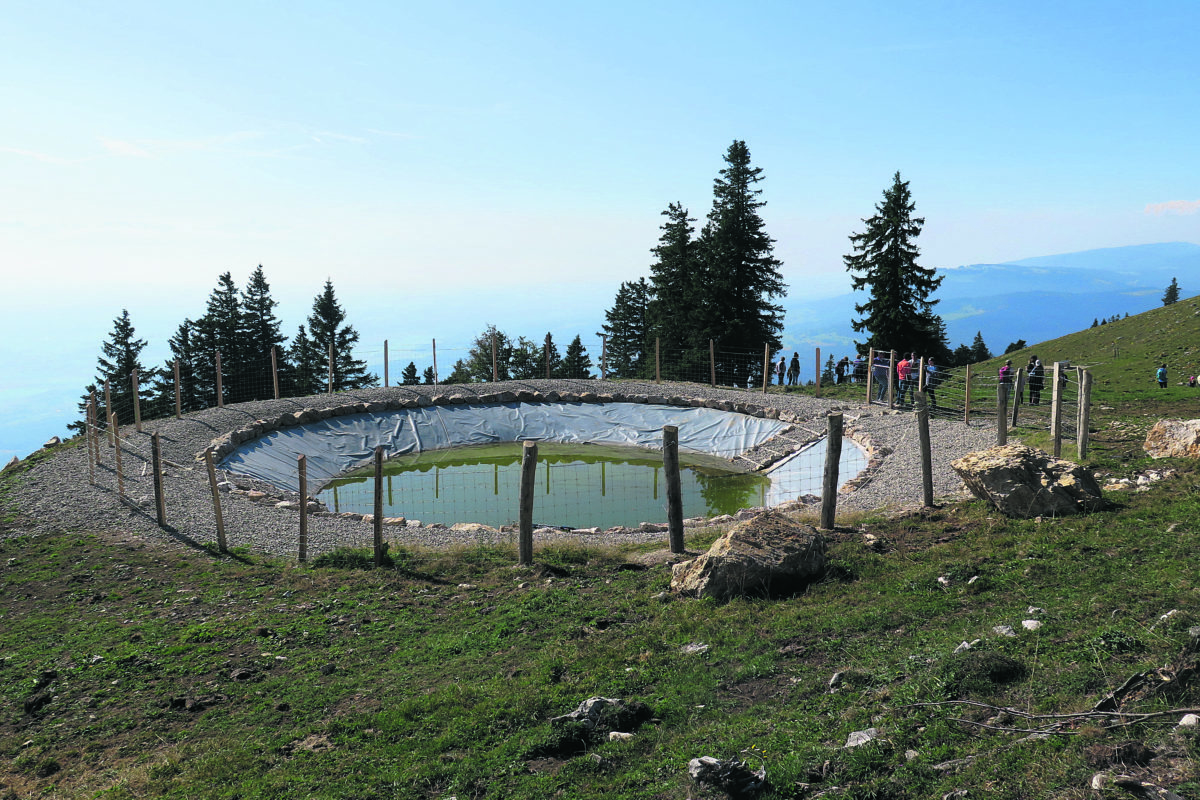 Une banque d’eau au Suchet