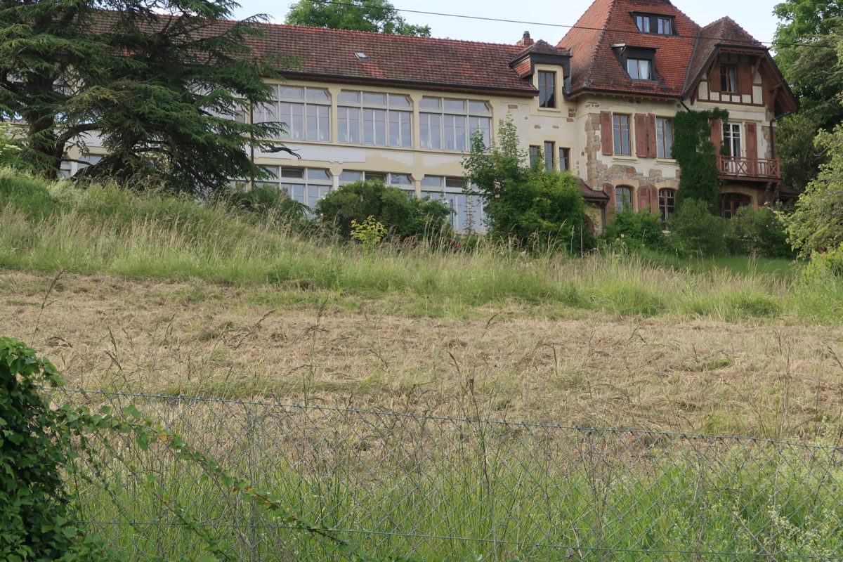 Hôtel projeté aux Mûriers