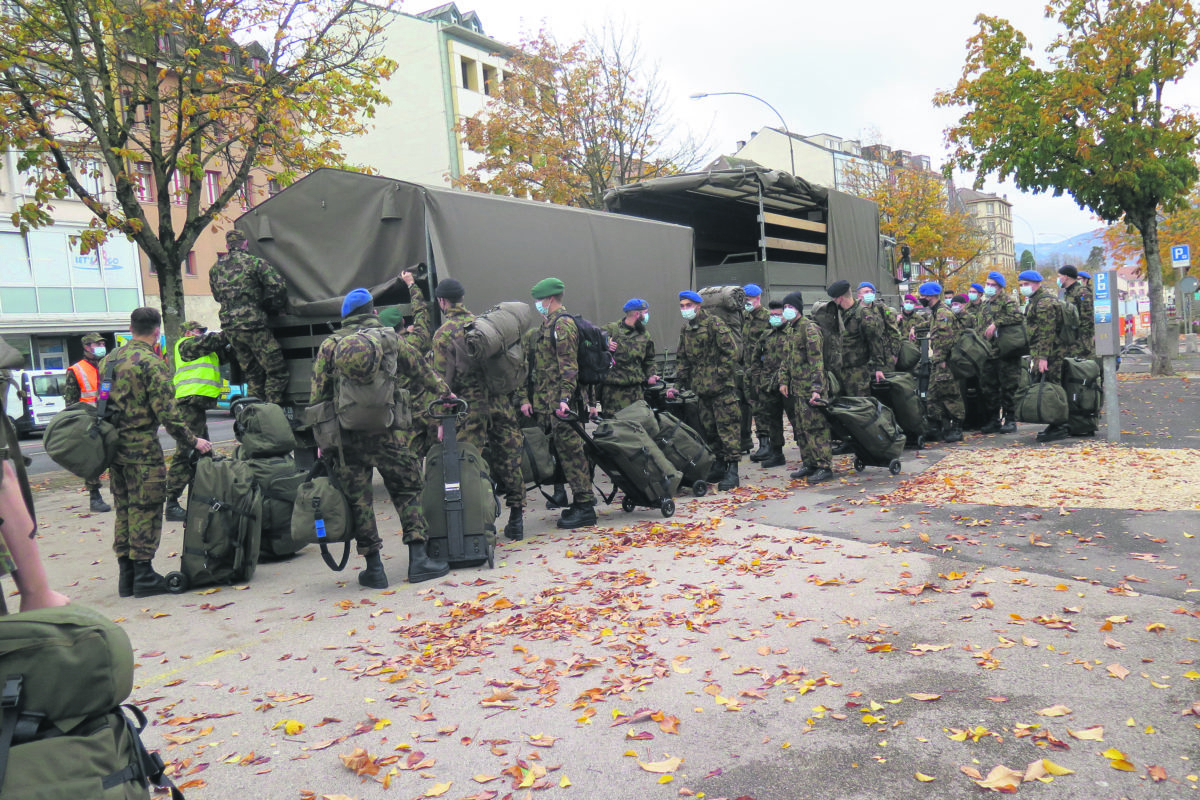 L’Armée vient renforcer les hôpitaux