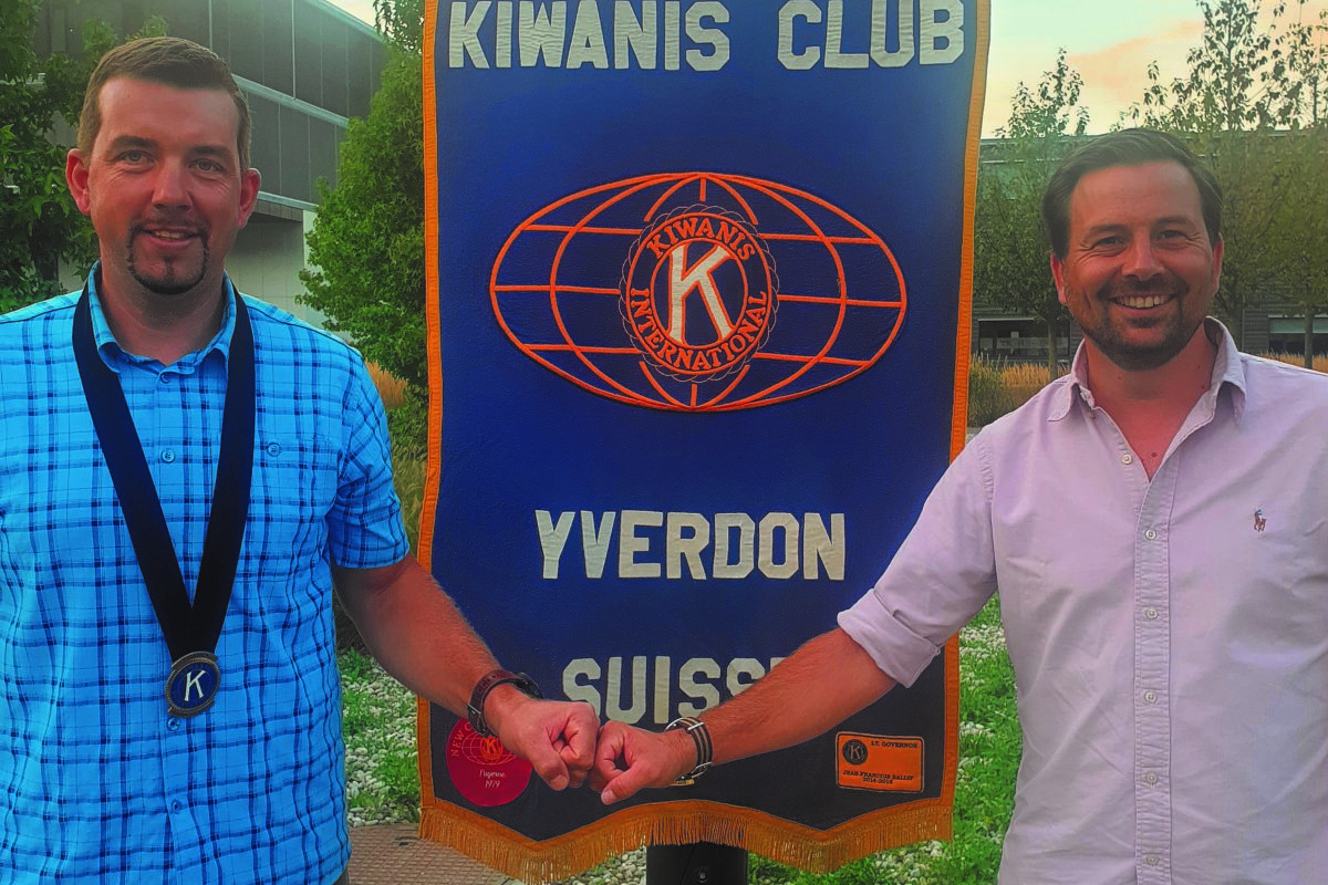 Un nouveau président au Kiwanis Yverdon