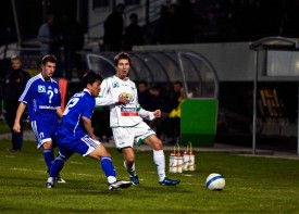 Mehdi Challandes sous les couleurs d'Yverdon Sport.