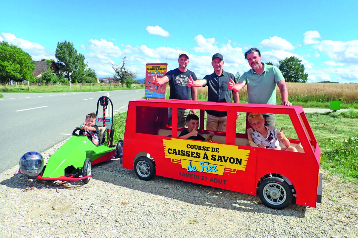 A fond la caisse (à savon)!