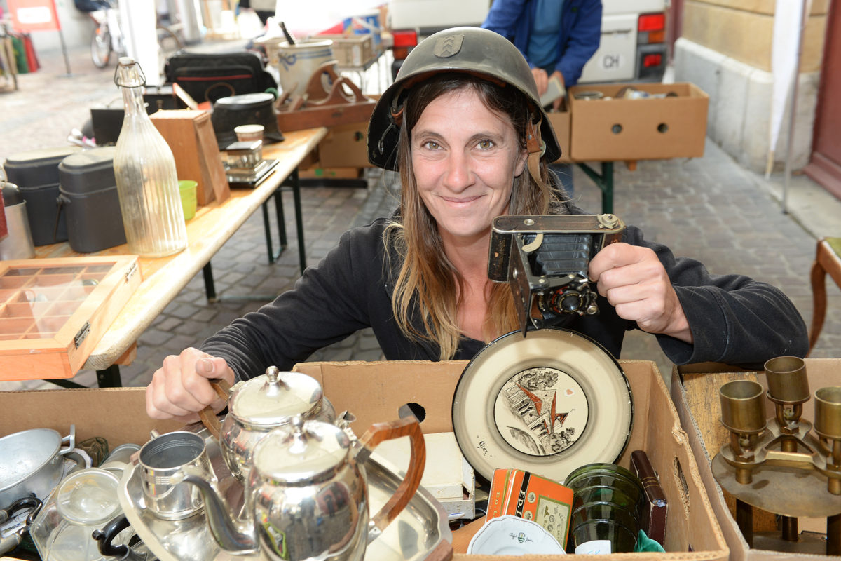 Ariane Pantet, la brocante chevillée au cœur