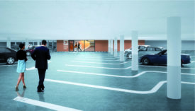 Le projet de parking souterrain prévoit la construction de 1000 places de stationnement. Cette réalisation se fera en deux étapes pour assurer un nombre de places minimum sur la place d’Armes durant le chantier.©