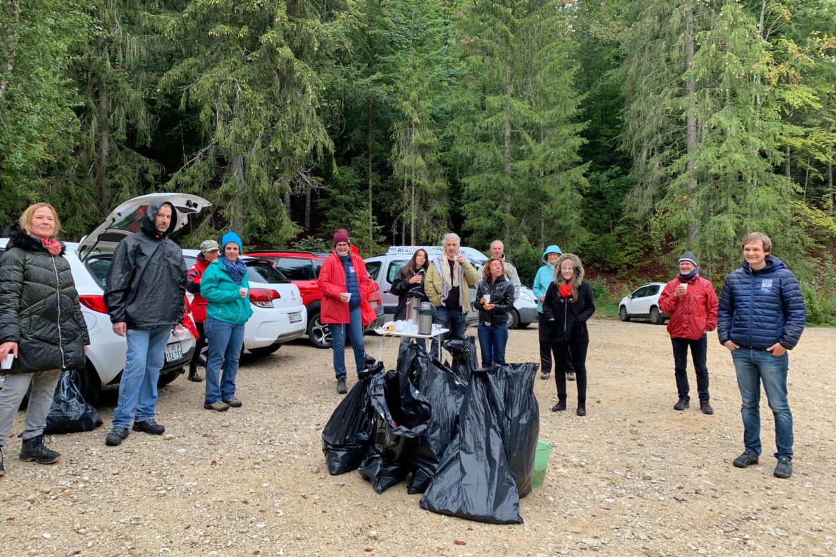 85 kilos de déchets ramassés en un après-midi!