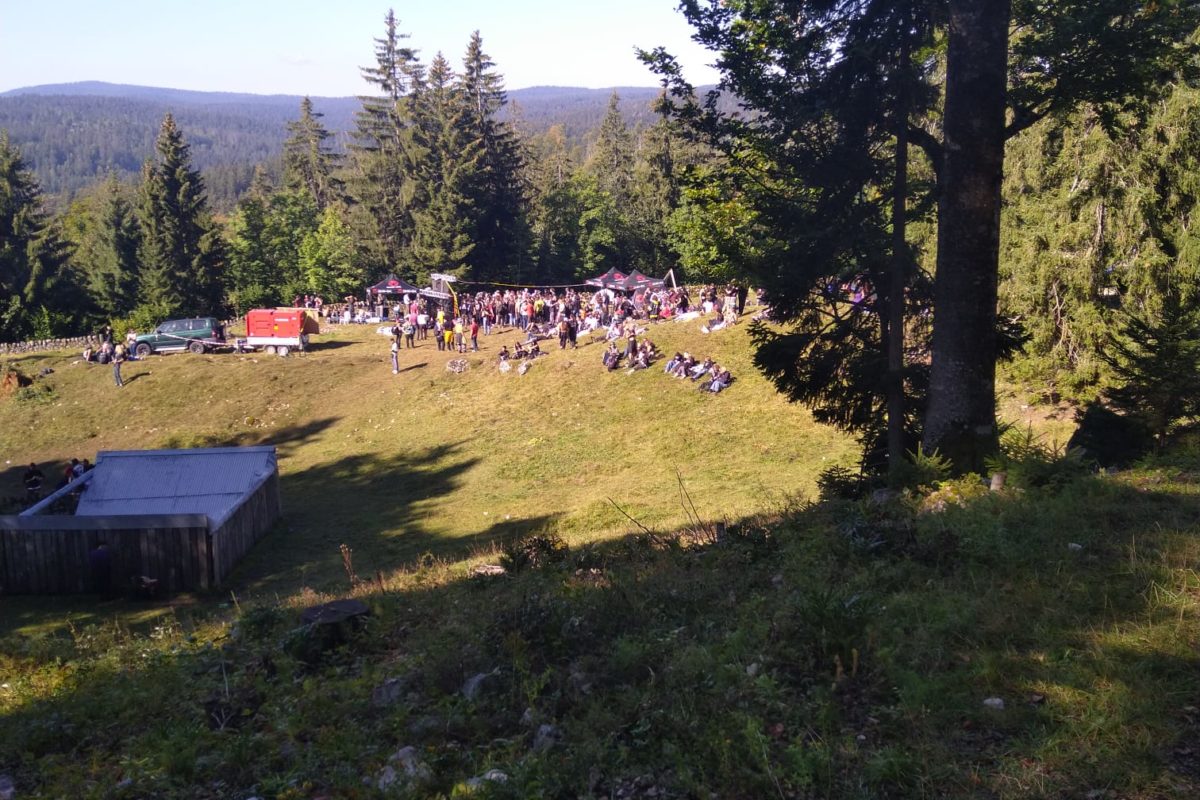 Une rave party réunit près de 2000 fêtards au milieu des vaches à Vallorbe